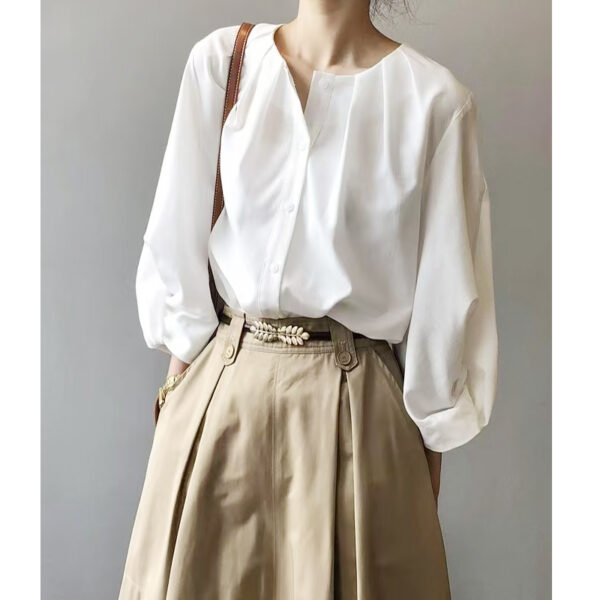 Women's Puff Sleeve Blouse Sewing Pattern, Women's Blouse, Puff Sleeve Blouse, Shirt Pattern, Blouse Pattern, Sewing Pattern, Tutorial - Image 3